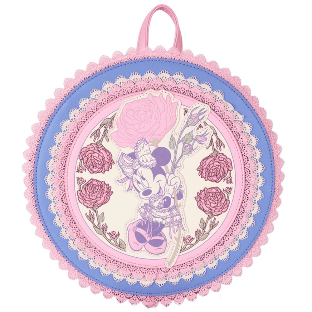 Disney Minnie Mouse Backpack and Wallet Set - Pink and Blue - Picture 2 of 6